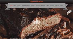 Desktop Screenshot of diggersbbq.com